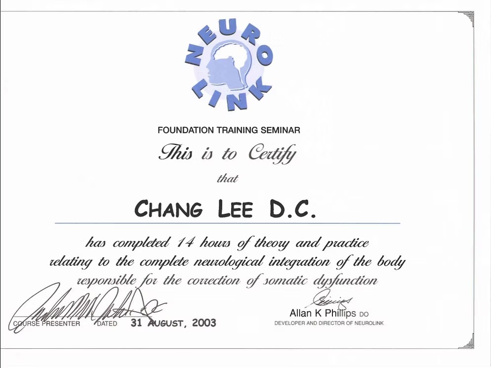 NeuroLink — Foundation Training Seminar (2003)