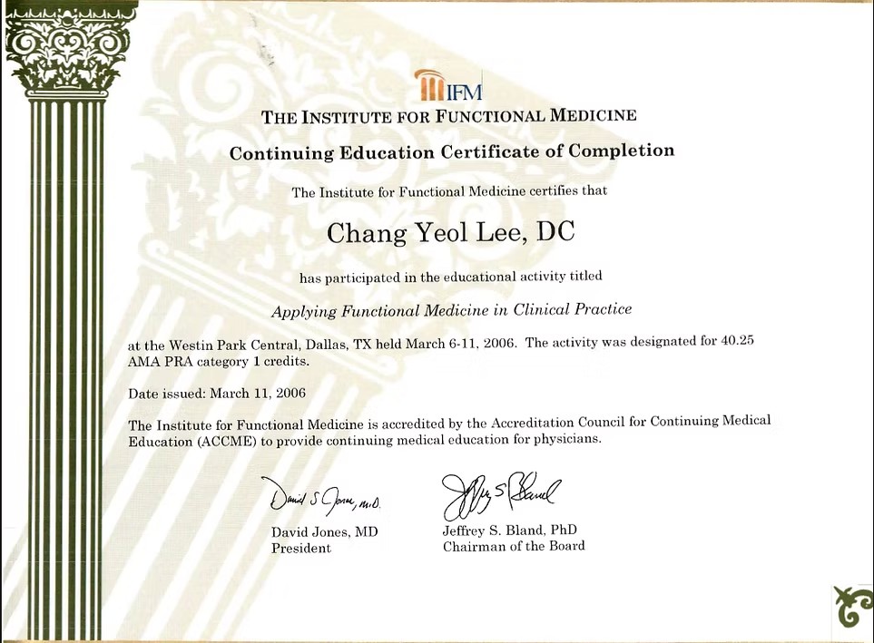 IFM — Applying Functional Medicine in Clinical Practice (2006)